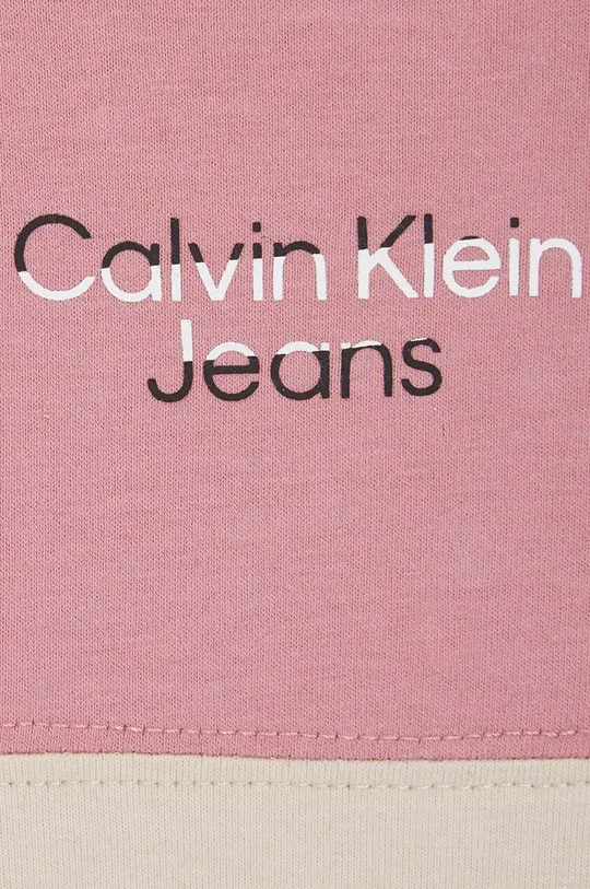 Kratka majica za dojenčka Calvin Klein Jeans  93 % Bombaž, 7 % Elastan