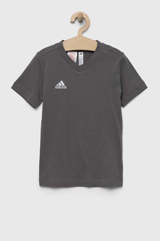 γκρί Παιδικό βαμβακερό μπλουζάκι adidas Performance ENT22 TEE Y Παιδικά