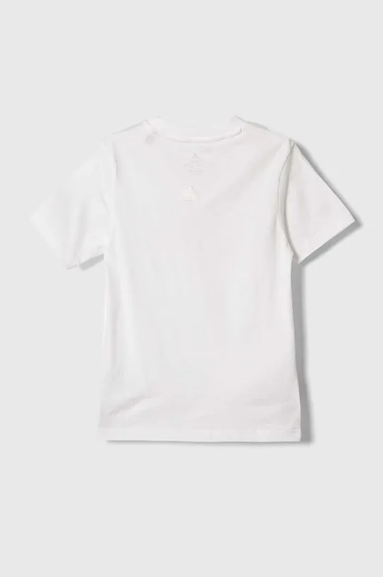 Detské bavlnené tričko adidas  Základná látka: 100 % Bavlna Iné látky: 95 % Bavlna, 5 % Elastan