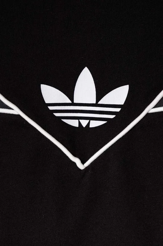 чорний Дитяча бавовняна футболка adidas Originals