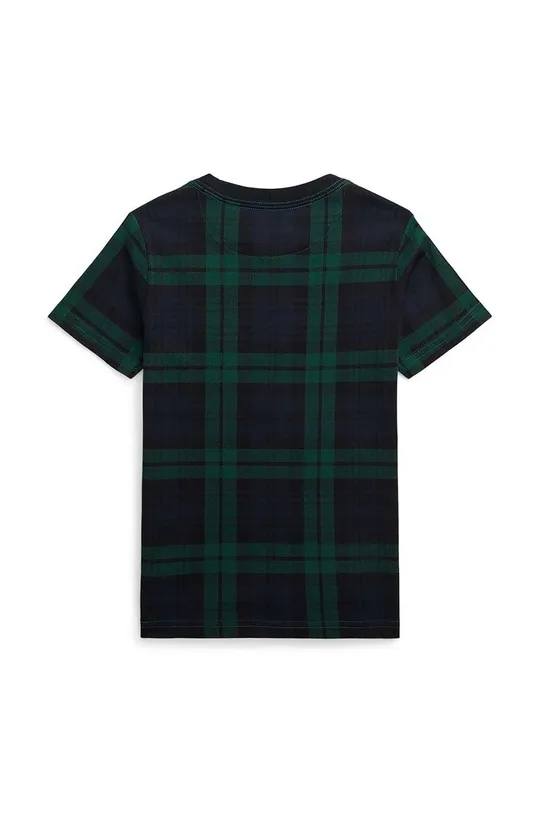 Παιδικό βαμβακερό μπλουζάκι Polo Ralph Lauren μαύρο