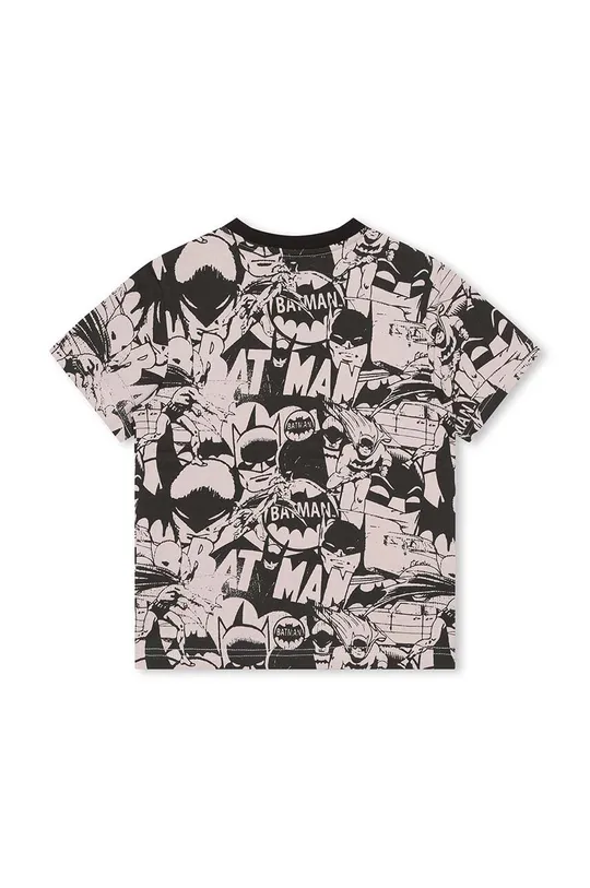 Dkny t-shirt bawełniany dziecięcy x DC Comics czarny