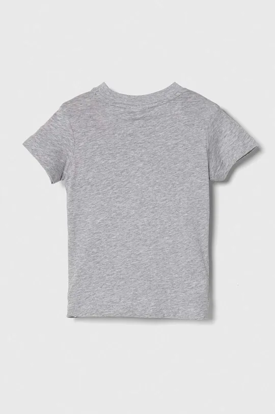 Otroška bombažna kratka majica Lacoste siva