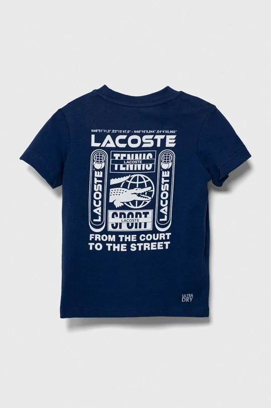 Παιδικό μπλουζάκι Lacoste σκούρο μπλε