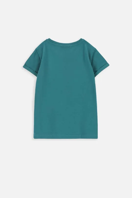Παιδικό μπλουζάκι Coccodrillo πράσινο