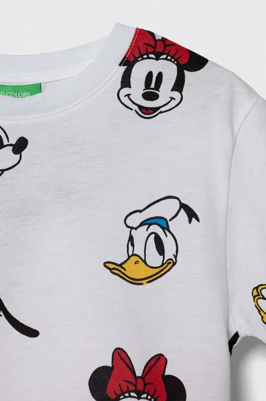 Detské bavlnené tričko United Colors of Benetton x Disney 100 % Bavlna