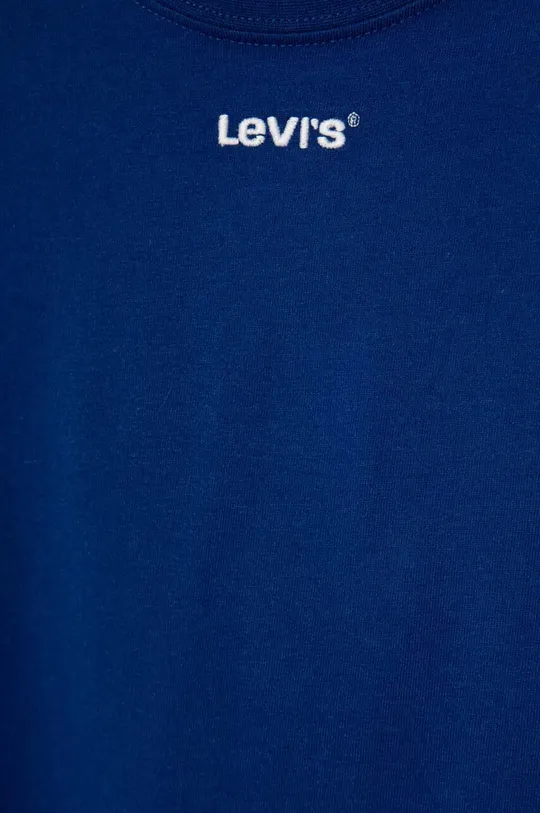 Детская хлопковая футболка Levi's 100% Хлопок