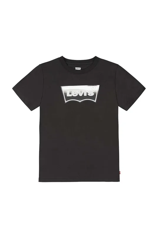 czarny Levi's t-shirt dziecięcy Dziecięcy