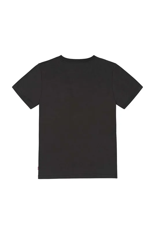 Otroška kratka majica Levi's črna