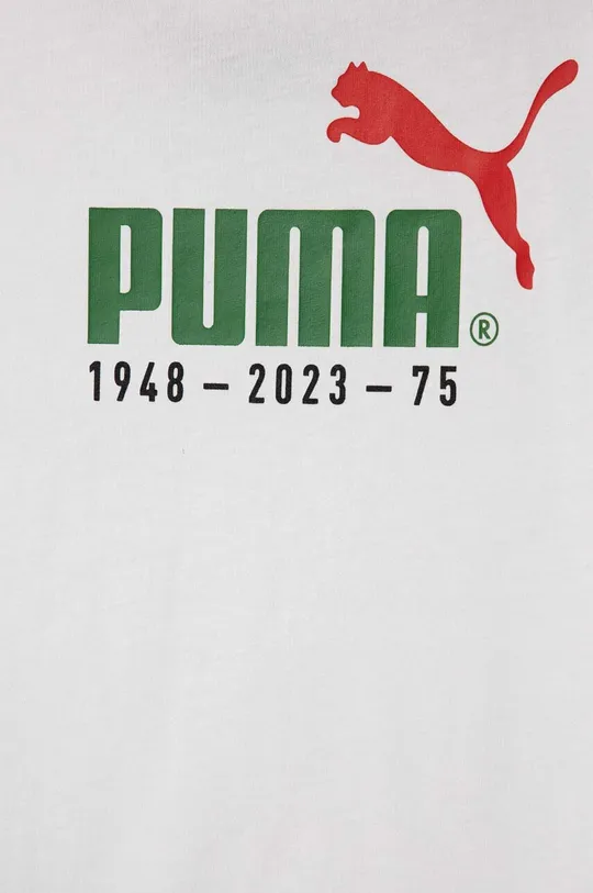 λευκό Παιδικό μπλουζάκι Puma No.1 Logo Celebration Tee B