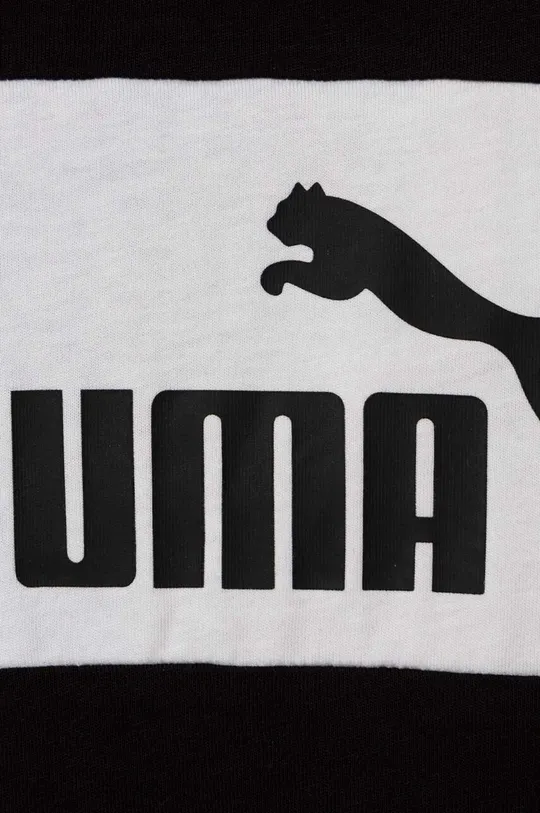 Дитяча бавовняна футболка Puma ESS Block Tee B-XX  Основний матеріал: 100% Бавовна Резинка: 80% Бавовна, 20% Поліестер