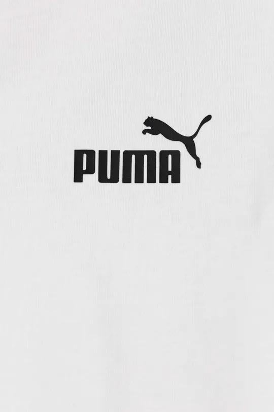 Дитяча бавовняна футболка Puma Ess Tape Tee B  Основний матеріал: 100% Бавовна Інші матеріали: 80% Бавовна, 20% Поліестер