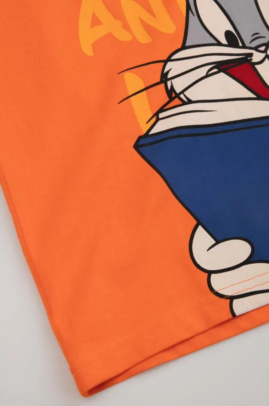 Παιδικό βαμβακερό μπλουζάκι Coccodrillo x Looney Tunes Παιδικά