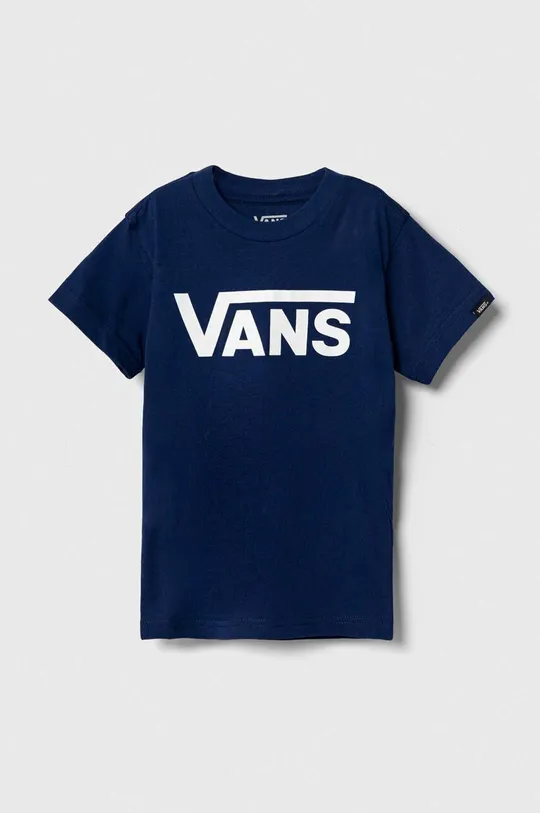 niebieski Vans t-shirt bawełniany dziecięcy VN0A3W76CS01 BY VANS CLASSIC KIDS Dziecięcy