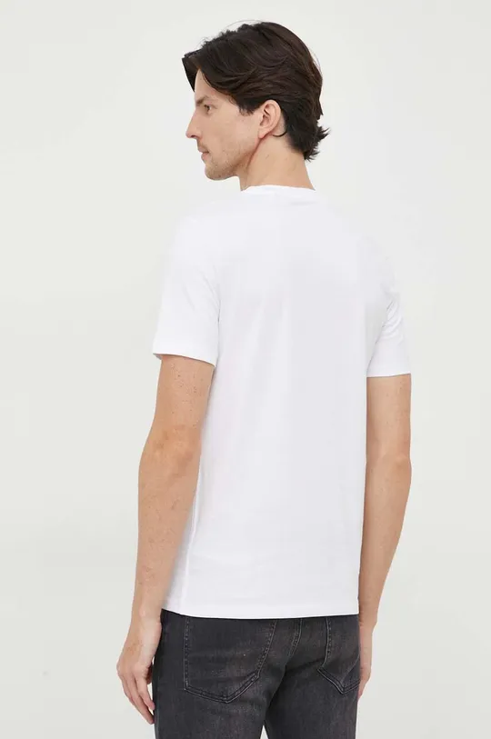 Guess t-shirt bawełniany AIDY biały