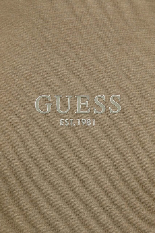 Βαμβακερό μπλουζάκι Guess Ανδρικά