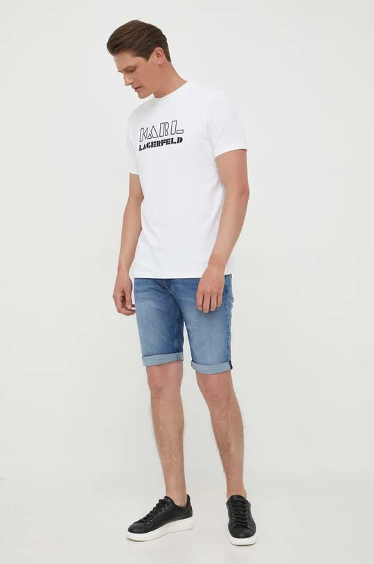 Karl Lagerfeld t-shirt biały