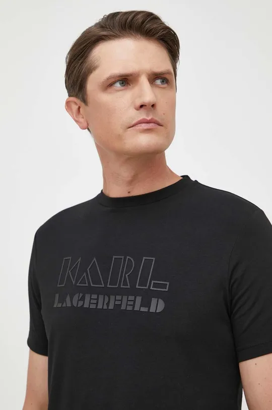 črna Kratka majica Karl Lagerfeld