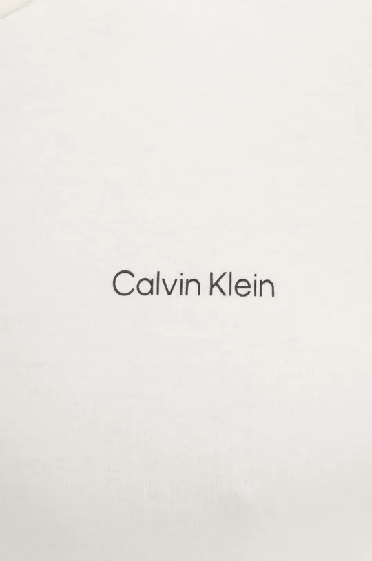 béžová Bavlnené tričko Calvin Klein