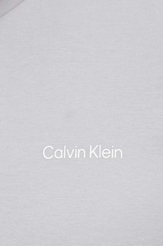 szary Calvin Klein t-shirt bawełniany