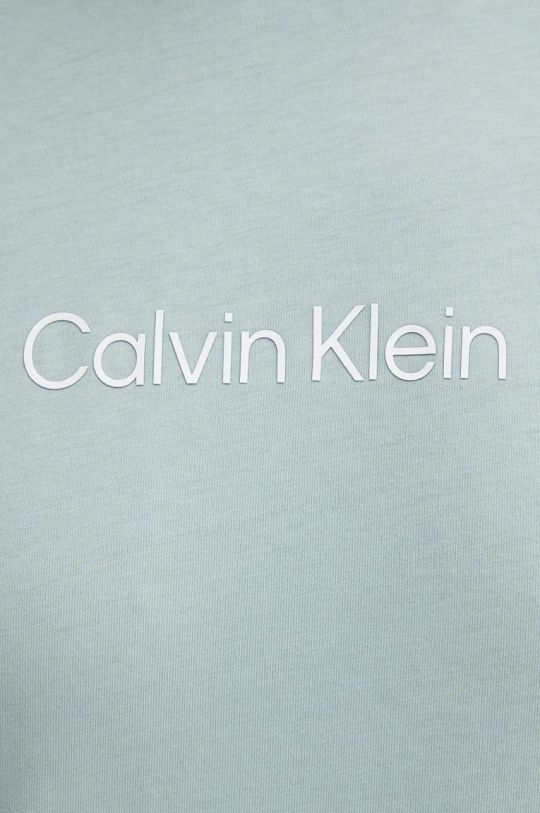 Хлопковая футболка Calvin Klein K10K111346 бирюзовый