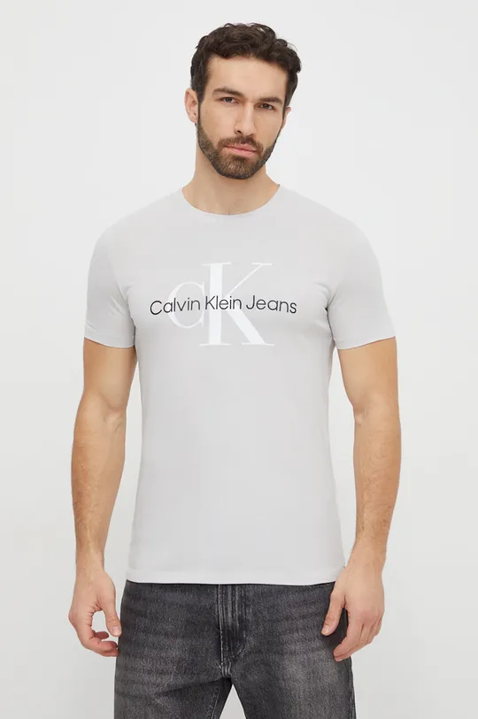 Хлопковая футболка Calvin Klein Jeans 100% Хлопок