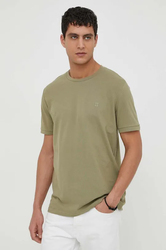 zielony Les Deux t-shirt bawełniany Męski