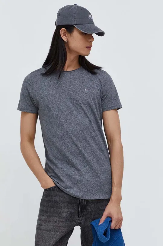 grigio Tommy Jeans t-shirt Uomo