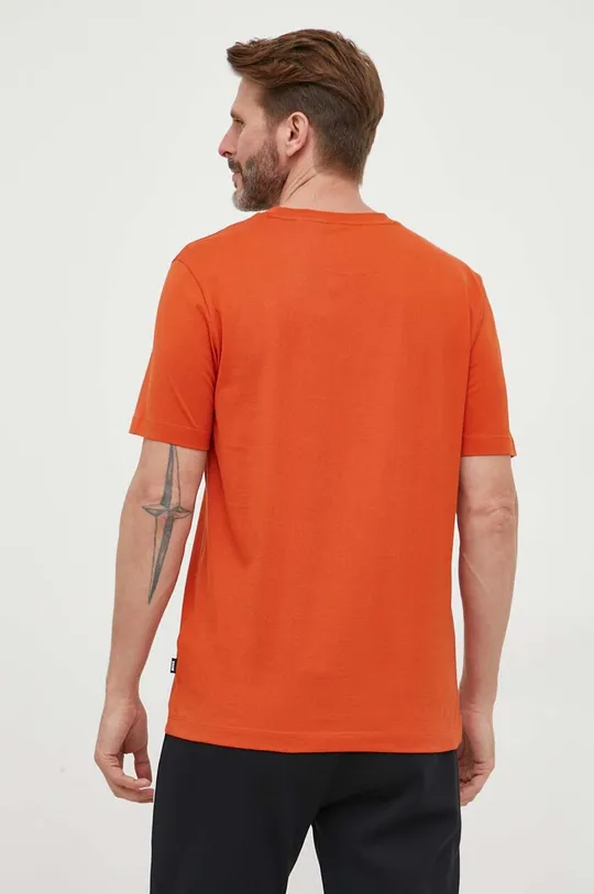 Бавовняна футболка BOSS Основний матеріал: 100% Бавовна Резинка: 95% Бавовна, 5% Еластан