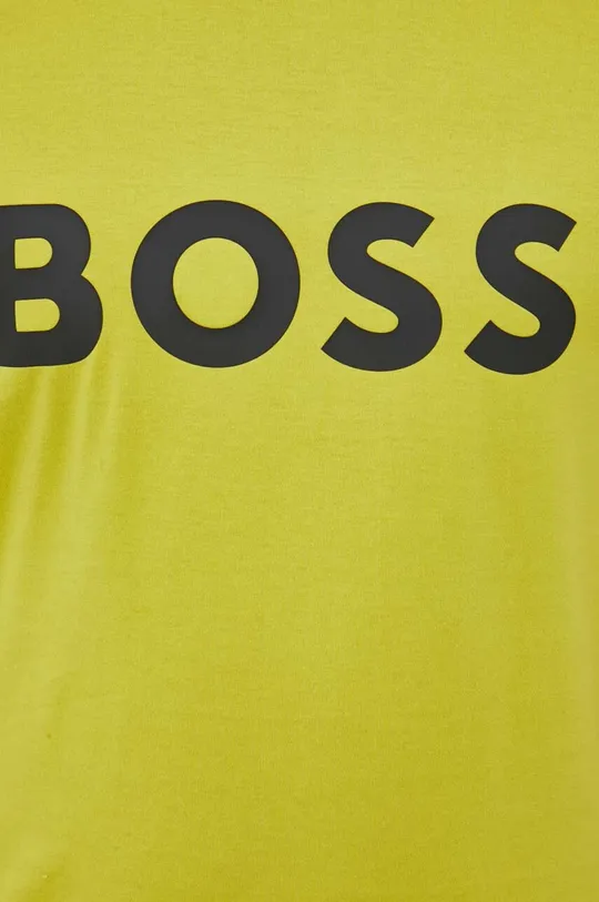 Хлопковая футболка BOSS Мужской