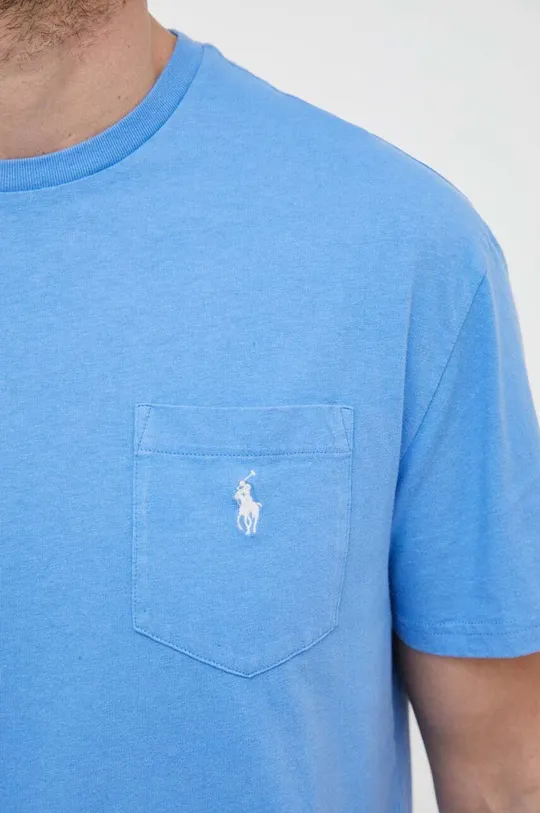 Μπλουζάκι με λινό μείγμα Polo Ralph Lauren Ανδρικά