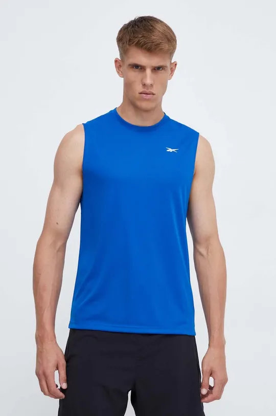 blu Reebok maglietta da allenamento Tech Uomo