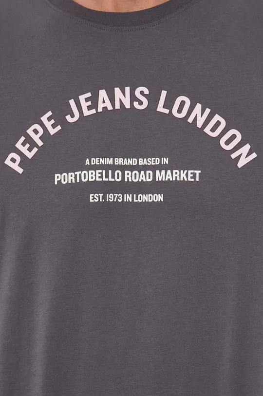 Βαμβακερό μπλουζάκι Pepe Jeans Waddon Ανδρικά