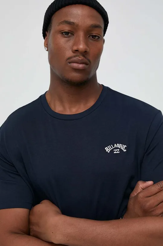 blu navy Billabong t-shirt in cotone