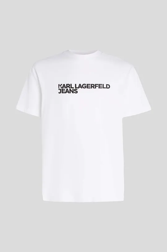 Хлопковая футболка Karl Lagerfeld Jeans