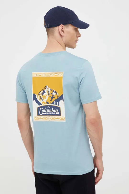 Хлопковая футболка Columbia Основной материал: 100% Органический хлопок Резинка: 97% Органический хлопок, 3% Эластан
