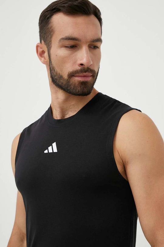 czarny adidas Performance t-shirt treningowy Power