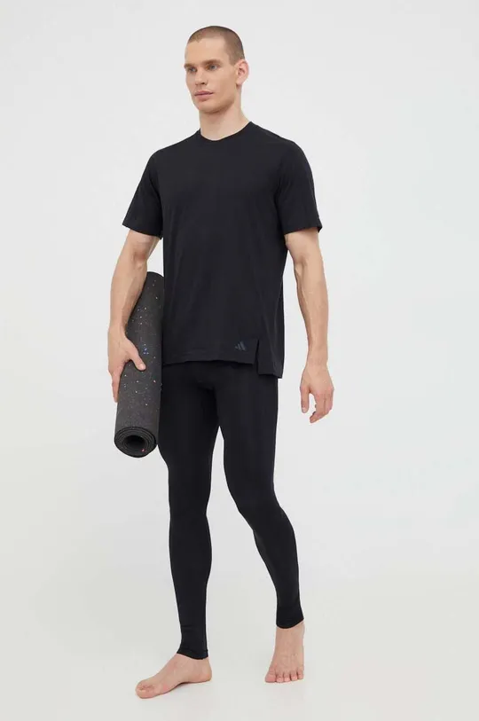 Kratka majica za vadbo adidas Performance Base črna