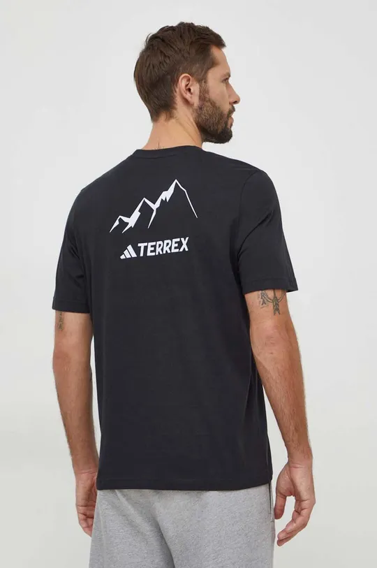 adidas TERREX t-shirt Graphic MTN 2.0 Materiał zasadniczy: 100 % Bawełna, Ściągacz: 95 % Bawełna, 5 % Elastan