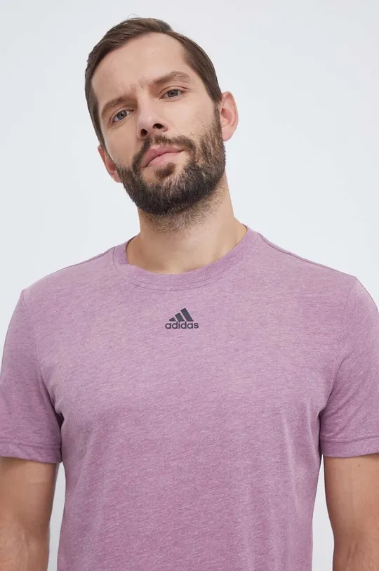 różowy adidas t-shirt