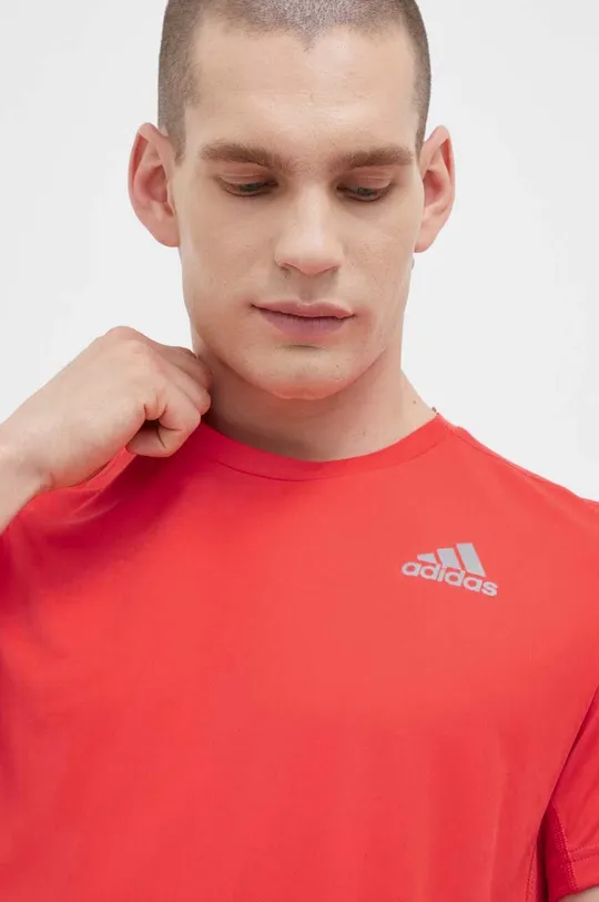oranžna Kratka majica za tek adidas Performance Own the Run