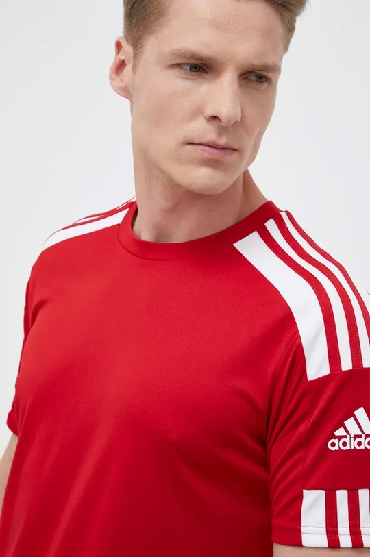 rdeča Kratka majica za vadbo adidas Performance Squadra 21