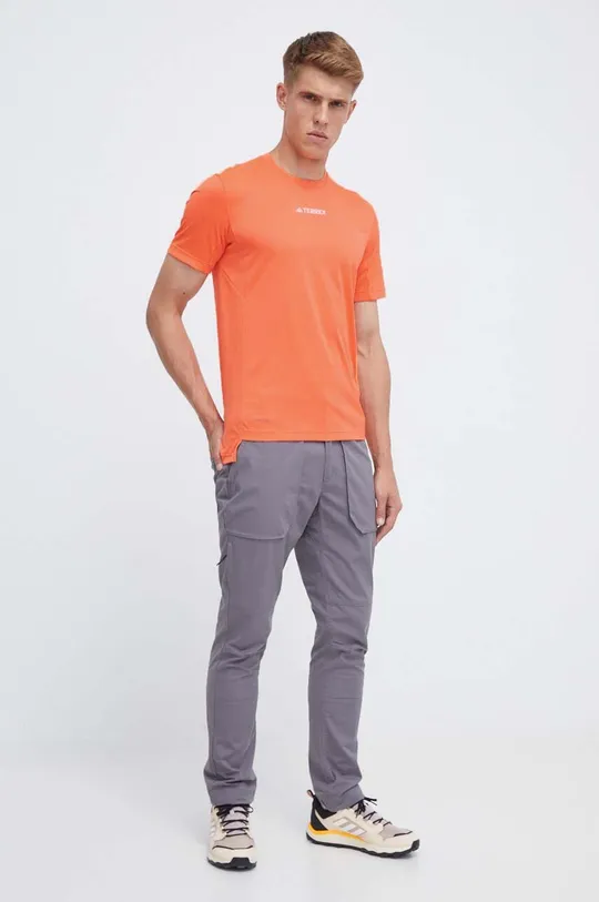Спортивна футболка adidas TERREX Multi помаранчевий