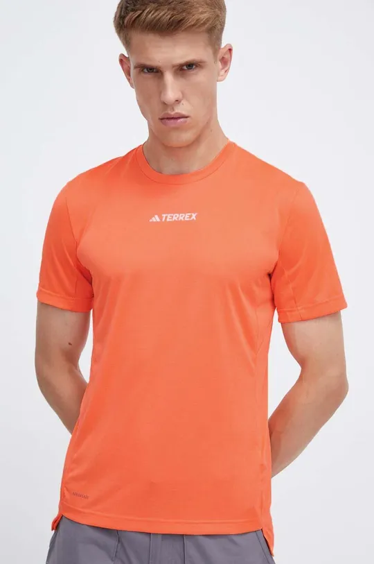 oranžová Športové tričko adidas TERREX Multi