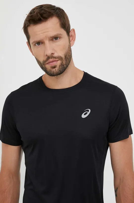 μαύρο Μπλουζάκι για τρέξιμο Asics Core