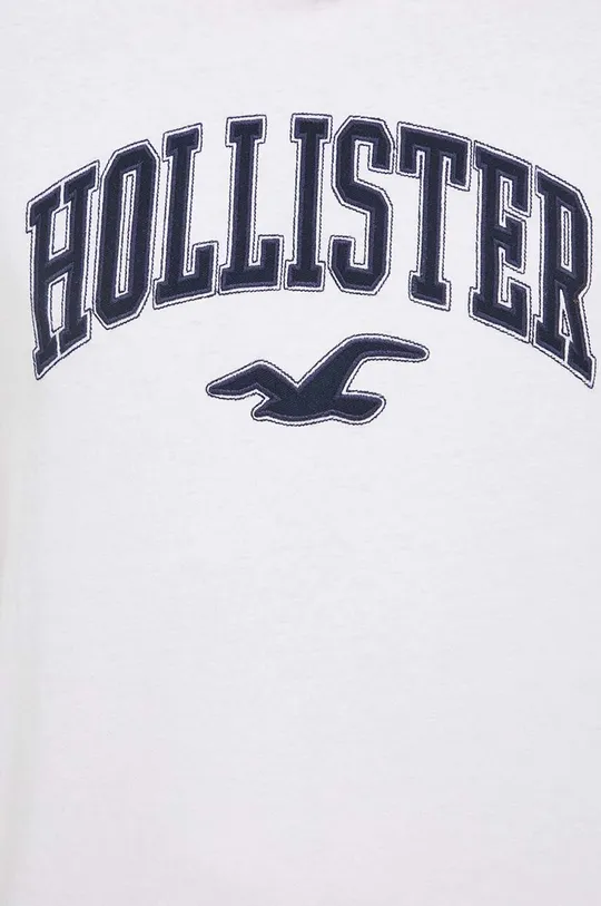 Βαμβακερό μπλουζάκι Hollister Co. Ανδρικά