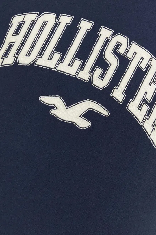 Βαμβακερό μπλουζάκι Hollister Co.
