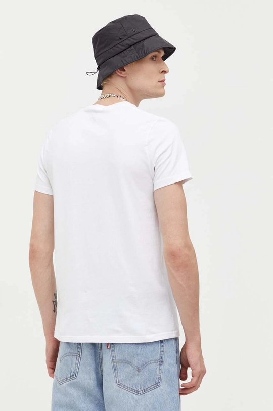 Îmbrăcăminte Hollister Co. tricou din bumbac KI324.3161.100 alb