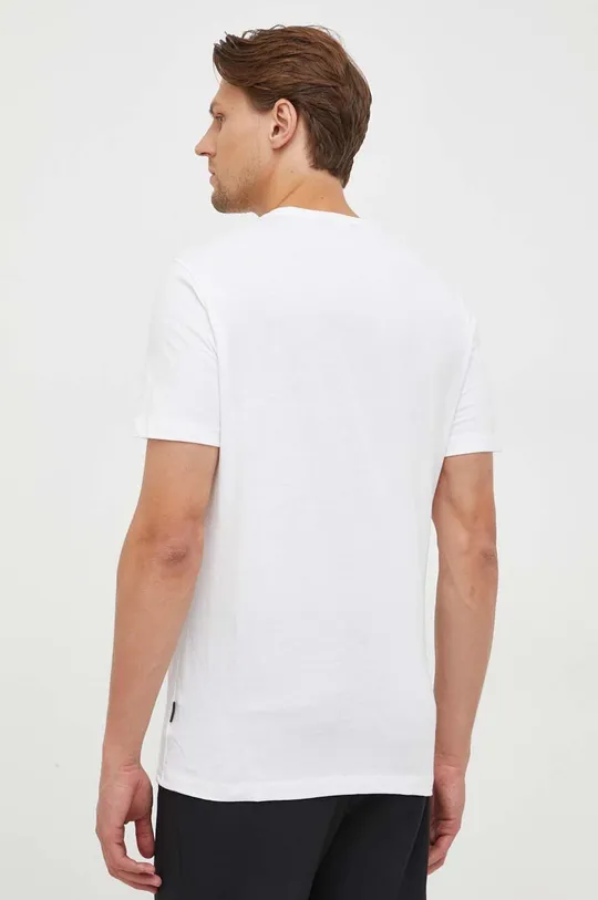 Βαμβακερό μπλουζάκι Michael Kors λευκό