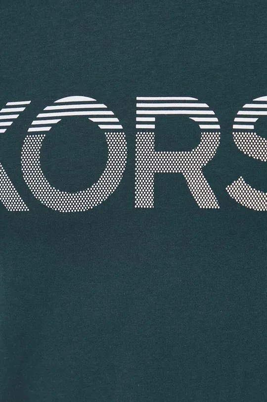 zelená Bavlnené tričko Michael Kors